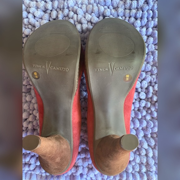 ‼️SOLD‼️NWOT Cute Vince Camuto Pumps Suede Heels - Picture 5 of 6